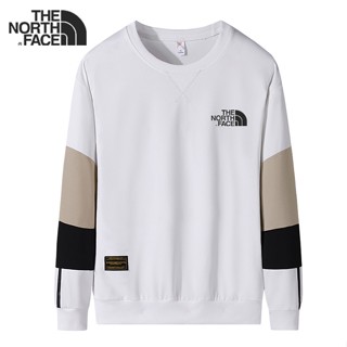 The.north.face เสื้อกันหนาวลําลอง แขนยาว คอกลม ทรงหลวม แฟชั่นสําหรับผู้ชาย [M-5XL]