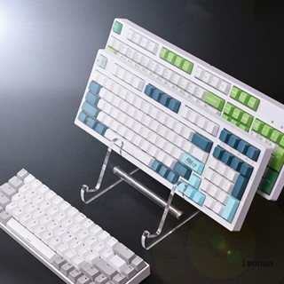 Iwo อุปกรณ์ขาตั้งอะคริลิค 2 ชั้น 3 ชั้น สําหรับวางคีย์บอร์ด Mechanical