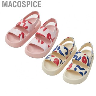 Macospice Summer EVA Sandals  Women Platform Soft Sole 4cm for Outdoor Wear