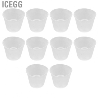 Icegg 10pcs Replacement Earbud Silicone Cone Shaped Tips Set For Hearing Amp US