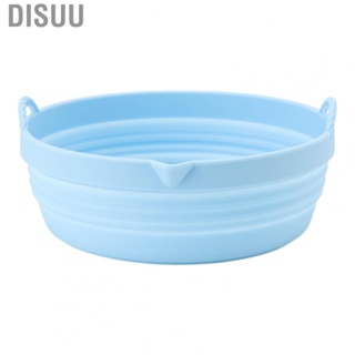 Disuu Fryer Liner Silicone Dishwasher Safe Pot Less Oil for Kitchen