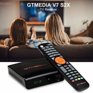 [HopeU] ตัวรับสัญญาณดาวเทียม V7 S2X DVB-S2X DiSEqC 1.2 พร้อม USB Wifi 1080P