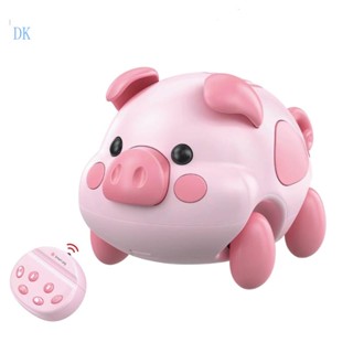 Dk หุ่นยนต์อิเล็กทรอนิกส์ ควบคุมระยะไกล ของเล่นสําหรับสัตว์เลี้ยง หมู