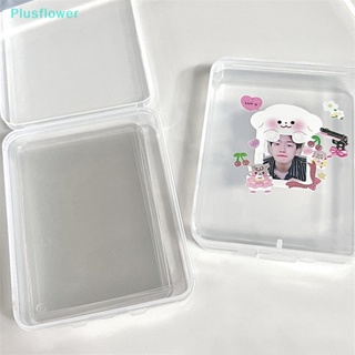 &lt;Plusflower&gt; กล่องเก็บเครื่องประดับ แบบใส ทรงสี่เหลี่ยม ลดราคา