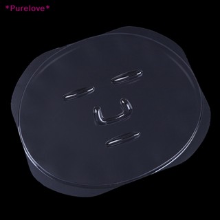 Purelove&gt; แม่พิมพ์พีวีซีใส ดูแลผิวหน้า สําหรับทุกเพศ 1 ชิ้น