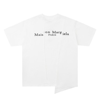 Margiela เสื้อยืดแขนสั้นลําลอง ทรงหลวม คุณภาพสูง สําหรับผู้ชาย และผู้หญิง