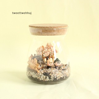 Tw Chic Garden Terrarium บ้านตุ๊กตาจิ๋ว Diy สําหรับตกแต่งบ้าน