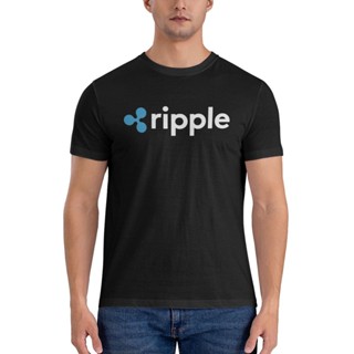 เสื้อยืดลําลอง แขนสั้น พิมพ์ลาย Ripple Xrp Crypto ลดราคาครั้งใหญ่