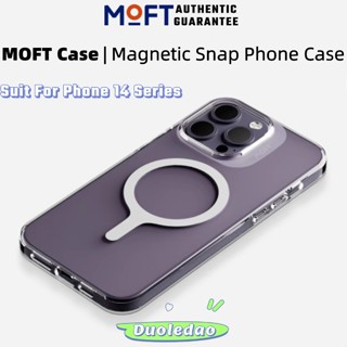 Moft Snap Case Magnetic เคสโทรศัพท์มือถือ แบบแม่เหล็ก กันกระแทก สําหรับ Phone 14 Plus 14 Pro Max Series