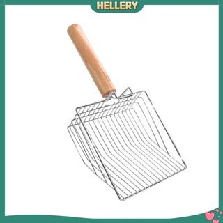 [HelleryTH] พลั่วตักทราย พร้อมตะขอ สําหรับสัตว์เลี้ยง แมว