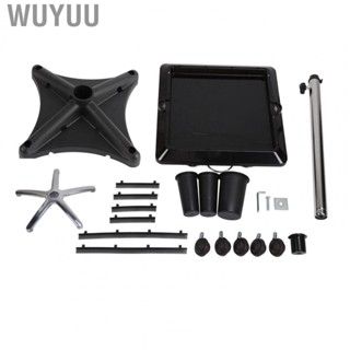 Wuyuu Hair Extension Tool Tray Cart Height Adjust Movable Hairdressing Cart Tool Hold