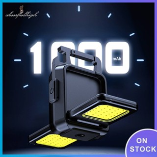 ✿Cheerfulhigh✿ Cob ไฟฉาย LED 1000LM 7 โหมด IPX4 กันน้ํา ชาร์จ USB สําหรับพกพา ทํางาน