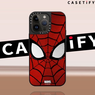 Casetify เคสโทรศัพท์มือถือกระจก ลายสไปเดอร์แมน สําหรับ iPhone14ProMax iP13Pro 13 iPhone11 12Promax 13Promax 12 13 14