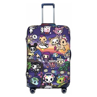 【พร้อมส่ง】ผ้าคลุมกระเป๋าเดินทาง ﻿Tokidoki ตัวป้องกันกระเป๋าเดินทางยอดนิยม เหมาะกับการเดินทาง 18-32 นิ้ว