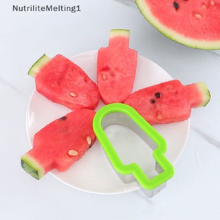 [NutriliteMelting1] แม่พิมพ์สเตนเลส รูปแตงโม และอาหาร 1 ชิ้น [TH]