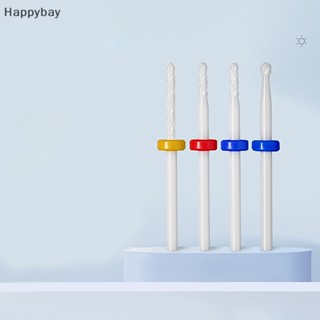 &lt;Happybay&gt; หัวเจียรไฟฟ้า เซรามิค สีขาว สําหรับขัดเล็บ ขัดหนังกําพร้า ขัดเล็บ ลดราคา