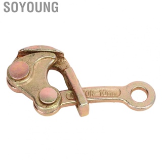 Soyoung Steel Hand Winch Wire Cable Grip Puller High Strength Stable Performance Universal for Trailers Ships RVs Trucks