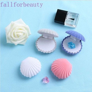 FALLFORBEAUTY กล่องของขวัญ ใส่ต่างหู รูปเปลือกหอย สําหรับผู้หญิง