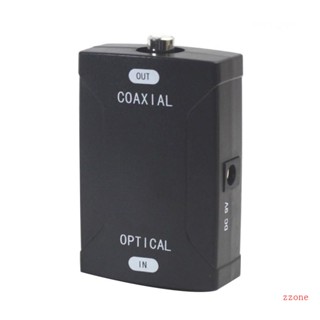 Zzz อะแดปเตอร์สัญญาณโคแอกเชียล ดิจิทัล USB DAC เป็นอะนาล็อก ไฟเบอร์ออปติคอล