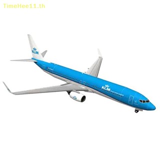 Timehee โมเดลเครื่องบินกระดาษ 3D 1:100 Boeing 737 แฮนด์เมด DIY TH