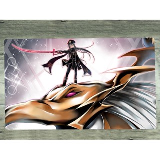 Yu-gi-oh! Ocg Playmat Sky Striker Ace-Roze CCG TCG แผ่นรองเมาส์ การ์ดเกม กําหนดเอง ฟรีกระเป๋า