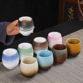 CeramicArtisan แก้วมักเซรามิก สไตล์ญี่ปุ่นย้อนยุค 150 มล. สําหรับชงชา กาแฟ เอสเปรสโซ่ ลาเต้