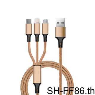 3 in 1 สายชาร์จ USB สําหรับ 6 7 8 X 11 Pro สําหรับ Android Wire 1 2/2m