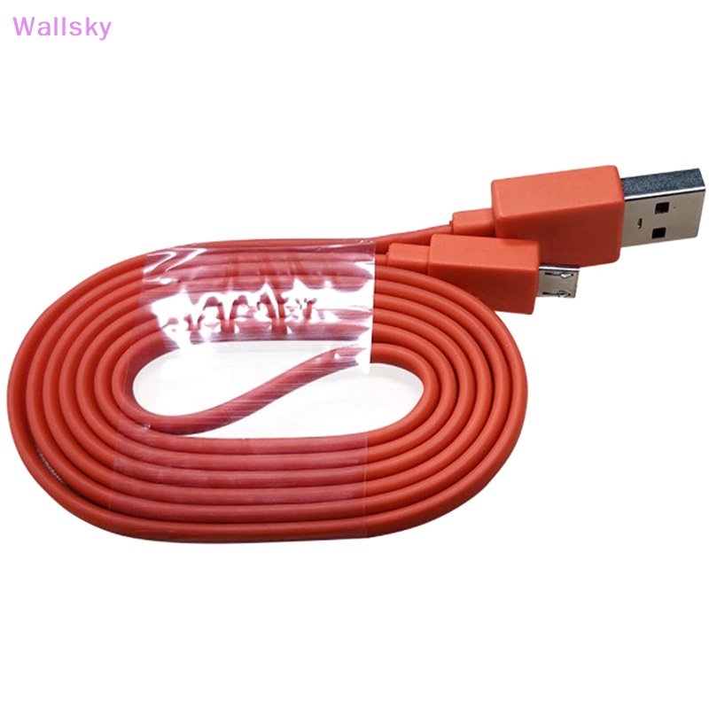 Wallsky&gt; สายชาร์จ Micro USB ยาว 1 เมตร สําหรับลําโพงบลูทูธ JBL Charge 3+ Flip3 Flip2