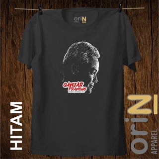 ดีมาก เสื้อยืด ผ้าฝ้าย พิมพ์ลาย Distro combed 30s GANJAR PRANOWO President 2024 สําหรับผู้ชาย