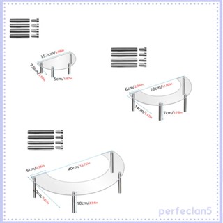 [Perfeclan5] ชั้นวางของอะคริลิค 3 ชั้น สําหรับวางเครื่องสําอาง ขนมหวาน คัพเค้ก ของสะสม