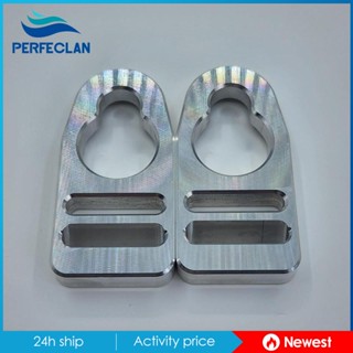 [Perfeclan] อะไหล่คลิปหัวเข็มขัดที่นั่งเรือคายัค ทนทาน 2 ชิ้น