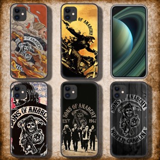 เคสโทรศัพท์ TPU แบบนิ่ม ลาย P290 sons of anarchy สําหรับ iPhone SE 2020 12 Mini 13 Pro Max