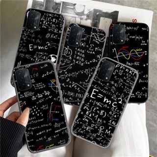 เคสนิ่ม ลายคณิตศาสตร์ขั้นสูง 3A สําหรับ Realme C15 C17 C20 C21 C21Y C25Y C25 C25S Narzo 20 Pro 30A 50i