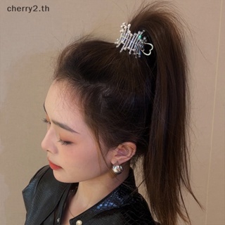 [cherry2] กิ๊บติดผมหางม้า รูปกรงเล็บปลาฉลาม สําหรับผู้หญิง [TH]