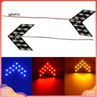 Youxiu หลอดไฟเลี้ยว LED 14SMD สําหรับรถยนต์ 2 ชิ้น