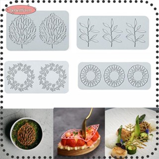 Bebettform 1Pc Fashion Cake Lace Mold Flower Patterns DIY Craft Bakeware Molds Sugar Silicone Accessories