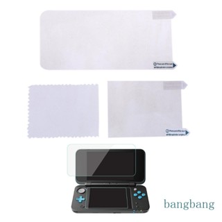 Bang 2 in 1 ฟิล์มกันรอยหน้าจอ LCD ด้านล่าง แบบใส สําหรับ New 2DS XL 2DS LL