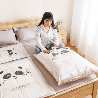 TLESS-ถุงสูญญากาศ มีจุกวาล์วvacuum bag ราคาต่อ1ใบใช้ซ้ำได้ ถุงกระชับพื้นที่ ถุงสุญญากาศประหยัดพื้นที่