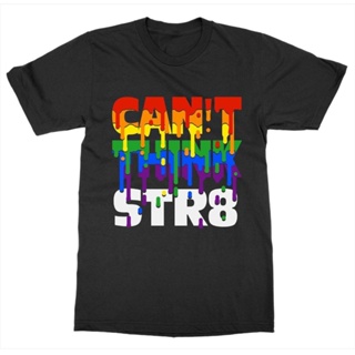 เสื้อยืด oversizeมีสินค้า Cqps ขายดี เสื้อยืดลําลอง แขนสั้น คอกลม ลาย Pride Parade Gay [S-5XL]