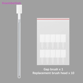 Hoe&gt; ชุดแปรงทําความสะอาดมุมห้องน้ํา แบบใช้แล้วทิ้ง 10 ชิ้น