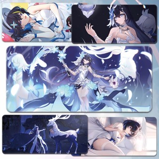 Honkai Impact 3rd mouse pad Seele oversized death and life of the Ruler keyboard desk pad Gakuen three anime around the life and death of the Sa แผ่นรองเมาส์ คีย์บอร์ด