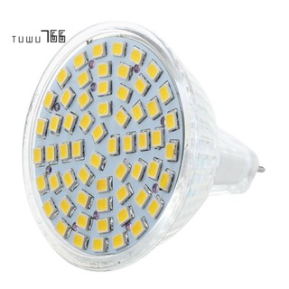 Mr16 60 LED 3528 SMD หลอดไฟ โคมไฟ สีขาวอบอุ่น 12V 2.5W