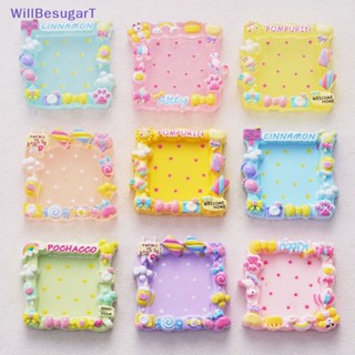 [WillBesugarT] สติกเกอร์ติดตู้เย็น ลายการ์ตูน Kawaii ขนาดเล็ก DIY