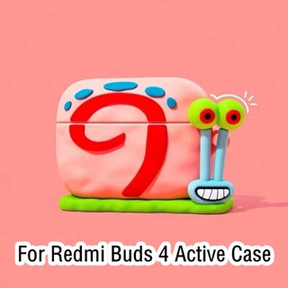 【Trend Front】เคสหูฟัง แบบนิ่ม ลายการ์ตูน สําหรับ Redmi Buds 4 Redmi Buds 4