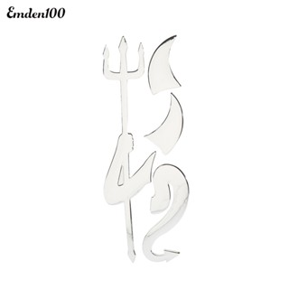 Emden สติกเกอร์ ลายปีศาจน้อย 3D สําหรับตกแต่งรถยนต์