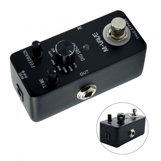 New Arrival~Effect Pedal 11 * 6.5 * 6cm 294g / 10.4oz 9V Black Guitar Effect Pedal