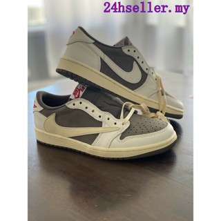 รองเท้าผ้าใบ DM7866-162 Travis Scott x AJ 1 Bass "Reverse Mocha"