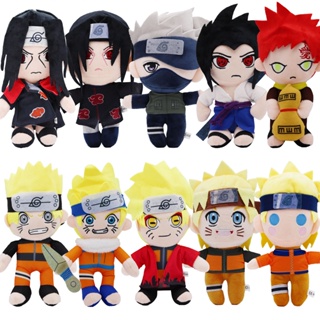 ใหม่ ตุ๊กตานารูโตะ Uzumaki Naruto Hatake Kakash Uchiha Itachi Gaara Uchiha Sasuke ของเล่นยัดไส้ คริสต์มาส ตุ๊กตาของเล่นสําหรับเด็ก ของขวัญ