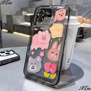 เคสโทรศัพท์มือถือ แบบนิ่ม ลายการ์ตูนสัตว์ สําหรับ Apple Iphone 713 1112 8pi 14Promax 35RY