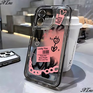 เคสโทรศัพท์มือถือนิ่ม ลายดอกทิวลิป ข้อความภาษาอังกฤษ สําหรับ Iphone Apple 14Pro 1311 7 12 7UIB